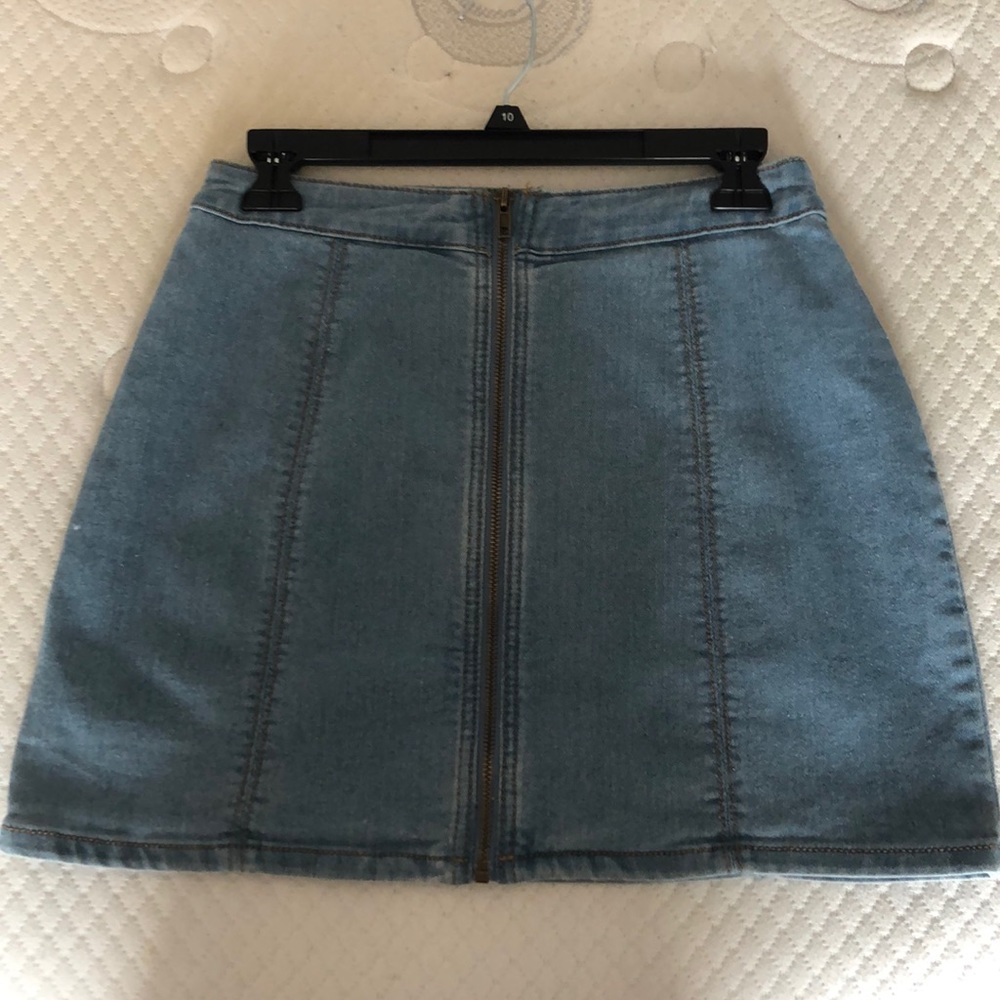 Denim skirt